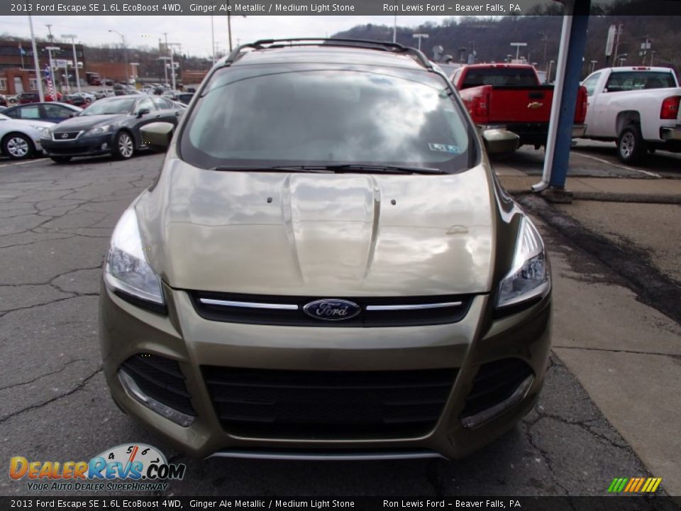 2013 Ford Escape SE 1.6L EcoBoost 4WD Ginger Ale Metallic / Medium Light Stone Photo #3