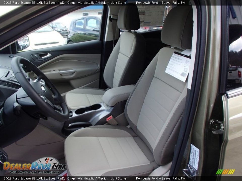 2013 Ford Escape SE 1.6L EcoBoost 4WD Ginger Ale Metallic / Medium Light Stone Photo #11