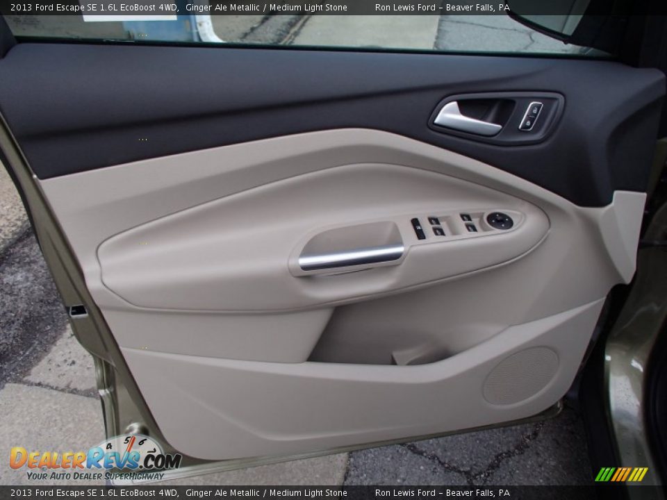 2013 Ford Escape SE 1.6L EcoBoost 4WD Ginger Ale Metallic / Medium Light Stone Photo #12