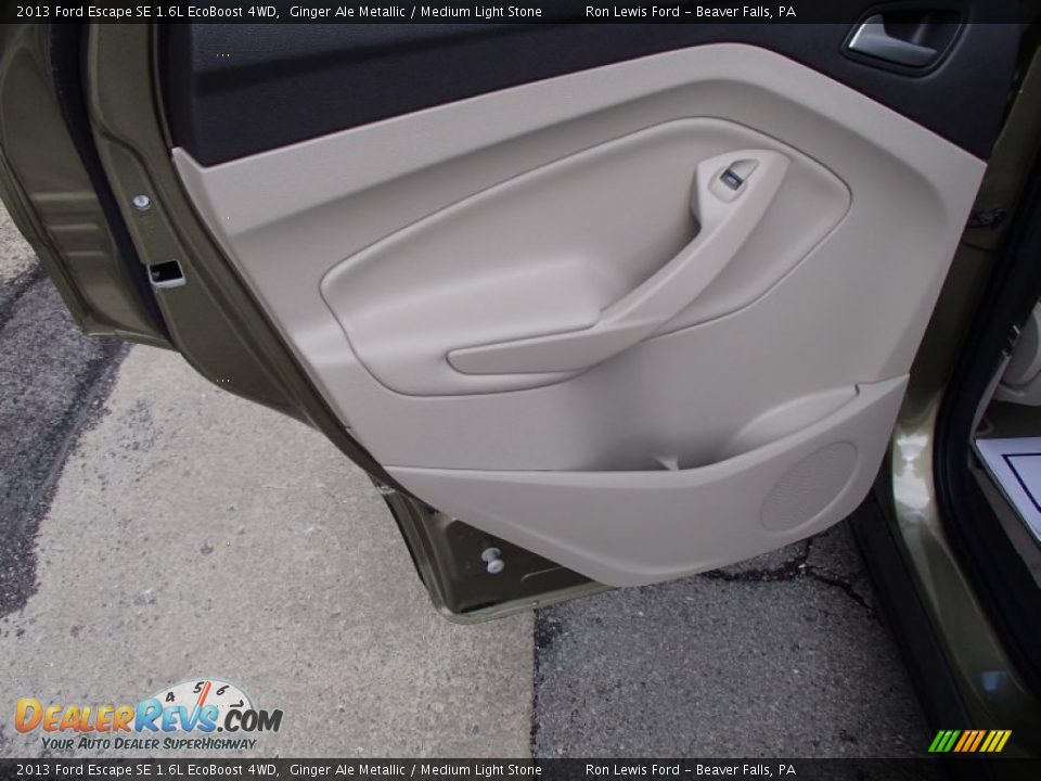 2013 Ford Escape SE 1.6L EcoBoost 4WD Ginger Ale Metallic / Medium Light Stone Photo #14