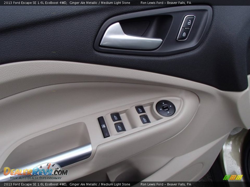 2013 Ford Escape SE 1.6L EcoBoost 4WD Ginger Ale Metallic / Medium Light Stone Photo #15
