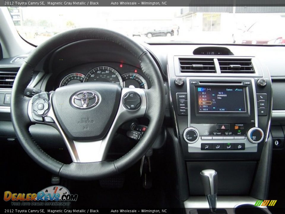 2012 Toyota Camry SE Magnetic Gray Metallic / Black Photo #16