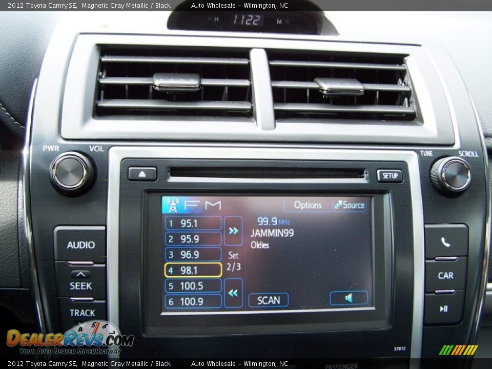 2012 Toyota Camry SE Magnetic Gray Metallic / Black Photo #18
