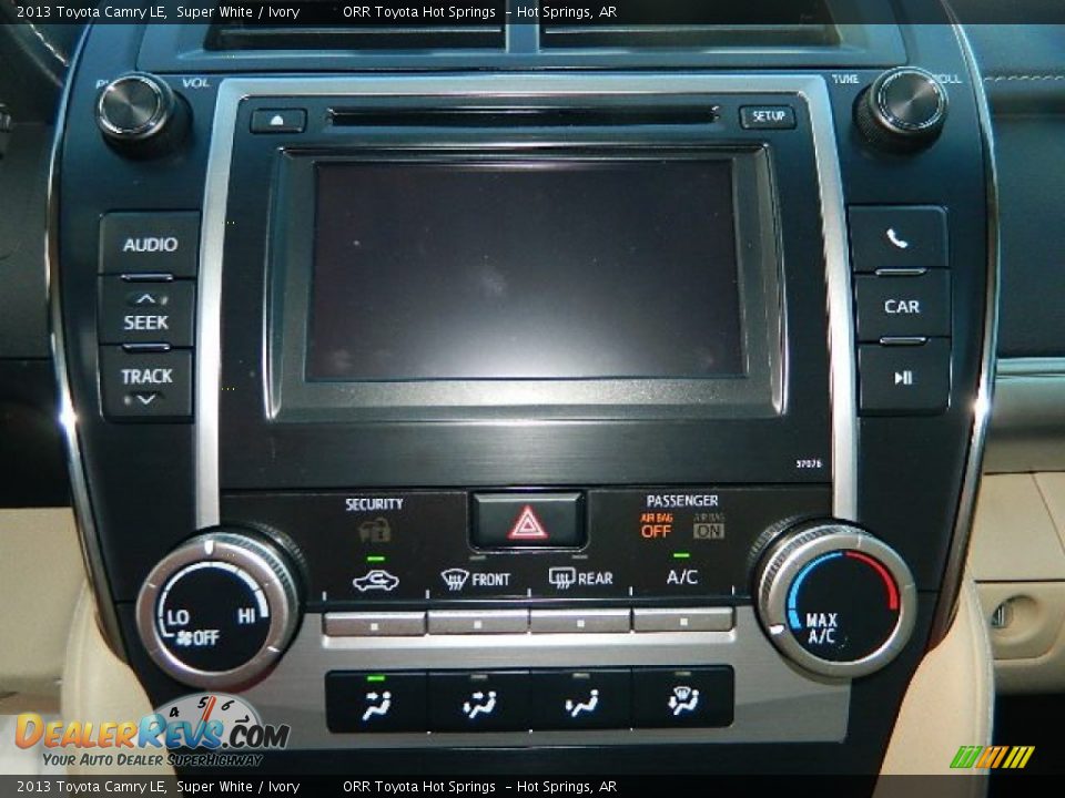2013 Toyota Camry LE Super White / Ivory Photo #12