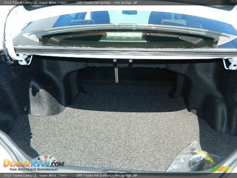 2013 Toyota Camry LE Super White / Ivory Photo #13