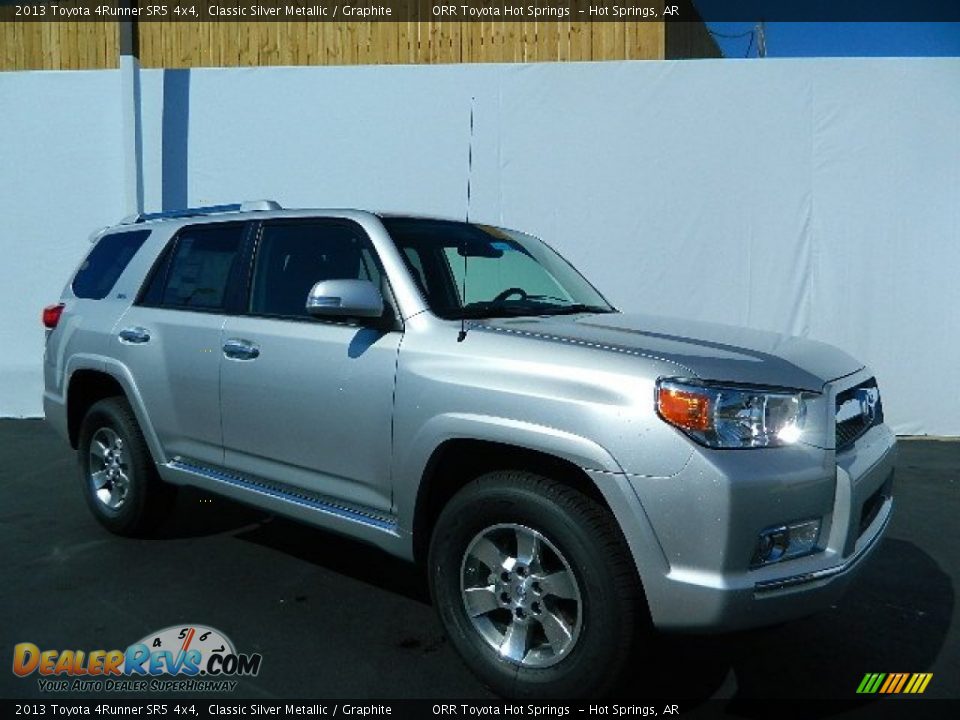 2013 Toyota 4Runner SR5 4x4 Classic Silver Metallic / Graphite Photo #1