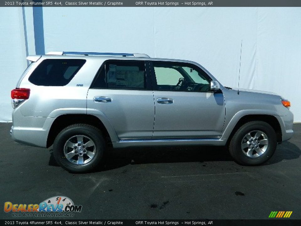 2013 Toyota 4Runner SR5 4x4 Classic Silver Metallic / Graphite Photo #2