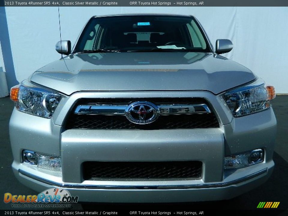 2013 Toyota 4Runner SR5 4x4 Classic Silver Metallic / Graphite Photo #3