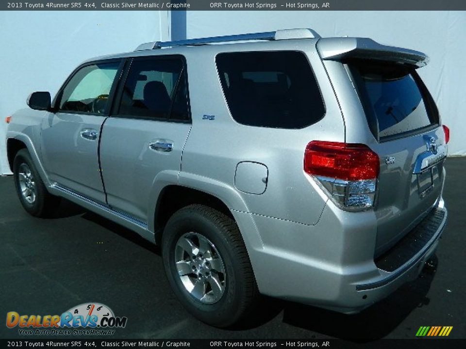 2013 Toyota 4Runner SR5 4x4 Classic Silver Metallic / Graphite Photo #6