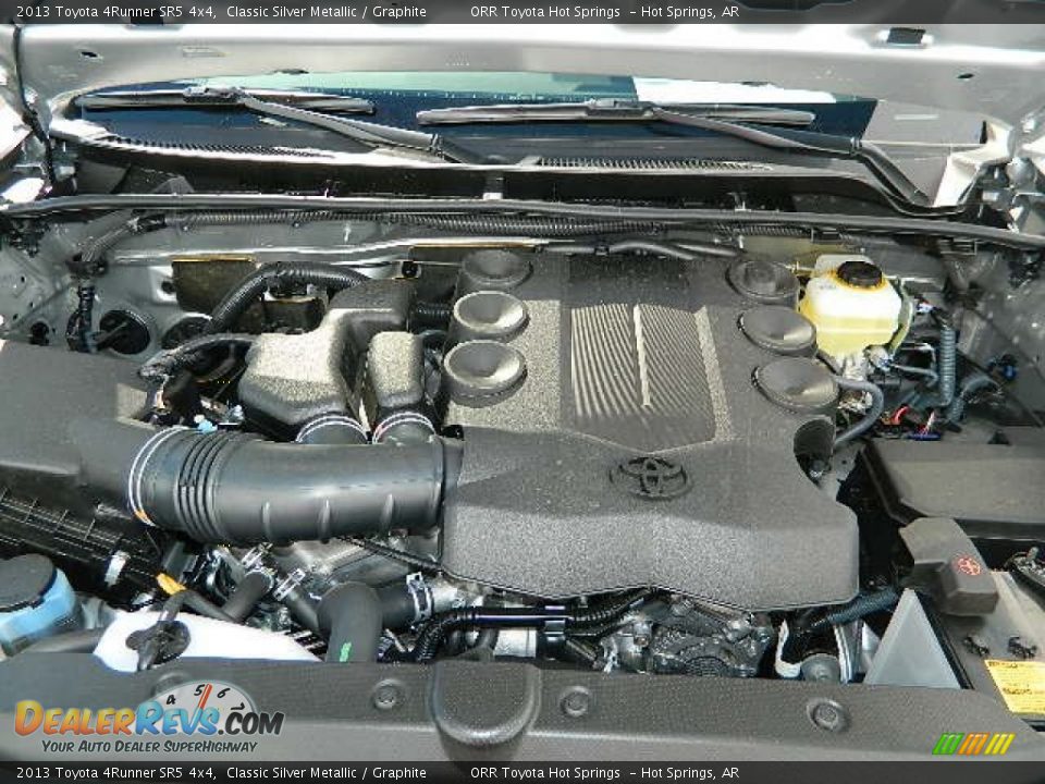 2013 Toyota 4Runner SR5 4x4 Classic Silver Metallic / Graphite Photo #7