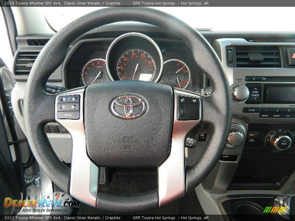 2013 Toyota 4Runner SR5 4x4 Classic Silver Metallic / Graphite Photo #9