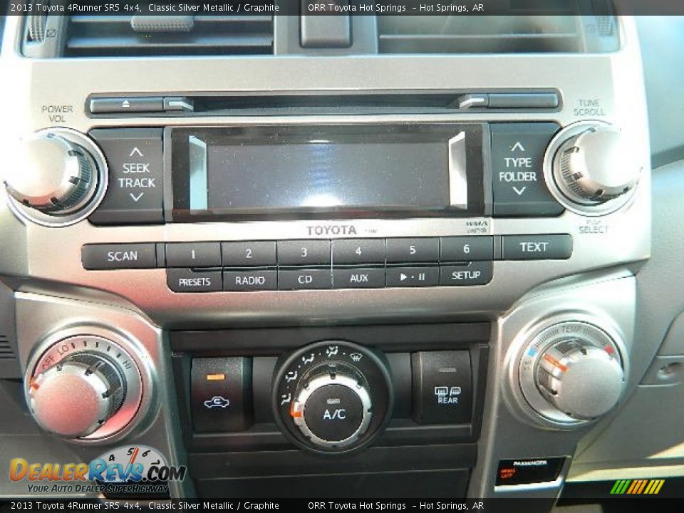 2013 Toyota 4Runner SR5 4x4 Classic Silver Metallic / Graphite Photo #12