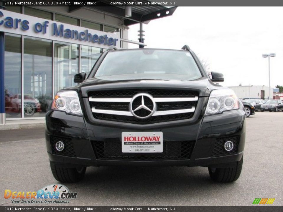 2012 Mercedes-Benz GLK 350 4Matic Black / Black Photo #2