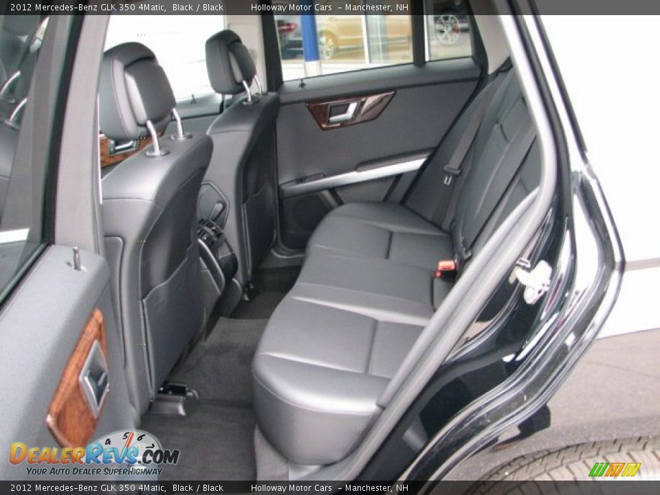 2012 Mercedes-Benz GLK 350 4Matic Black / Black Photo #6