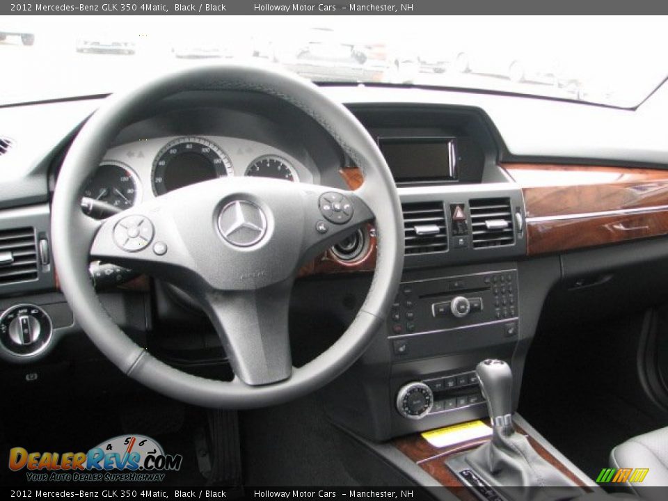 2012 Mercedes-Benz GLK 350 4Matic Black / Black Photo #7