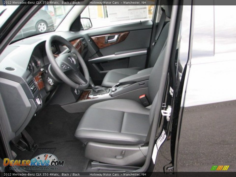 2012 Mercedes-Benz GLK 350 4Matic Black / Black Photo #8