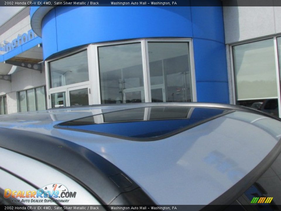 2002 Honda CR-V EX 4WD Satin Silver Metallic / Black Photo #3
