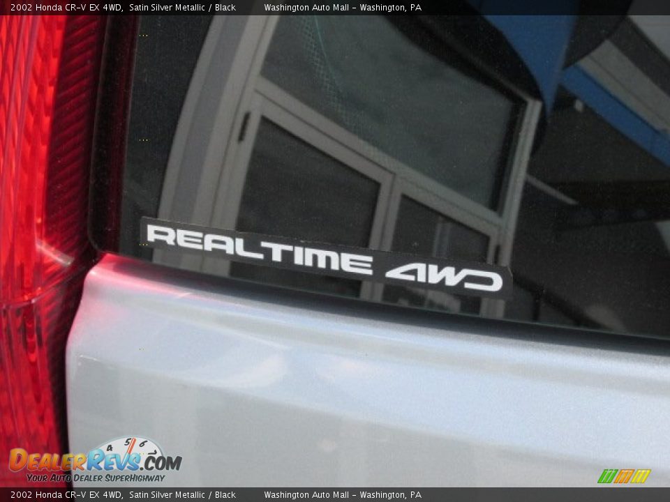 2002 Honda CR-V EX 4WD Satin Silver Metallic / Black Photo #9