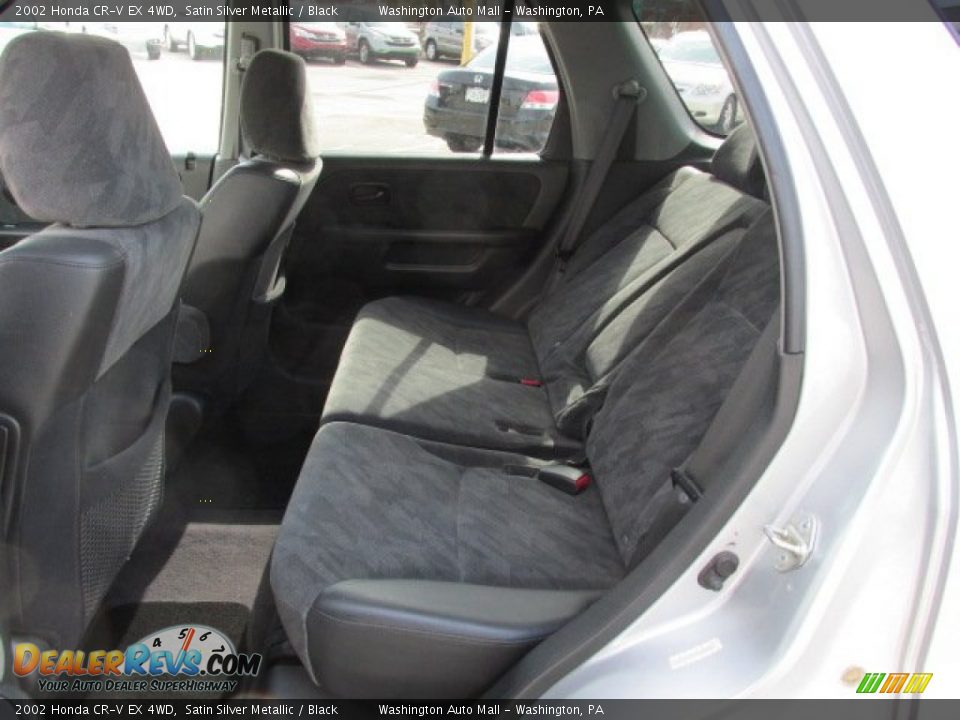 2002 Honda CR-V EX 4WD Satin Silver Metallic / Black Photo #13