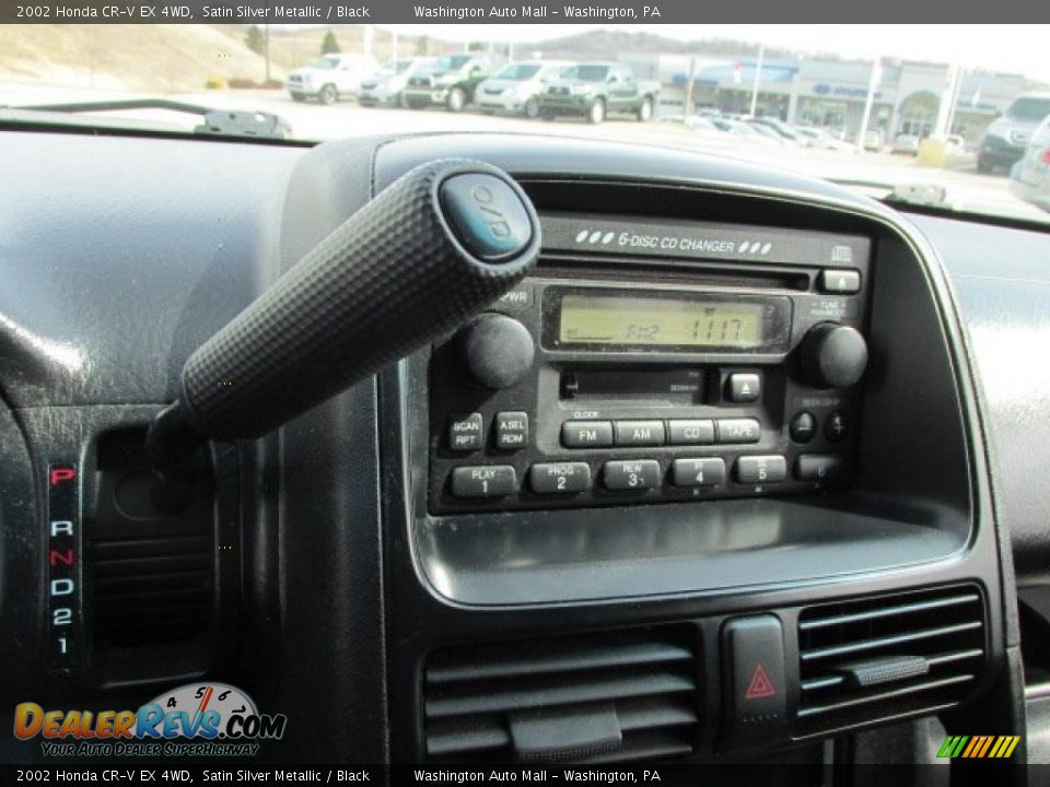 2002 Honda CR-V EX 4WD Satin Silver Metallic / Black Photo #15