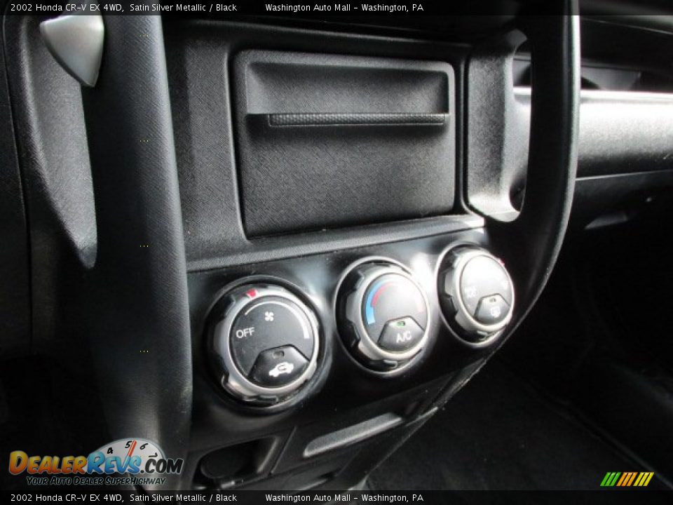 2002 Honda CR-V EX 4WD Satin Silver Metallic / Black Photo #16