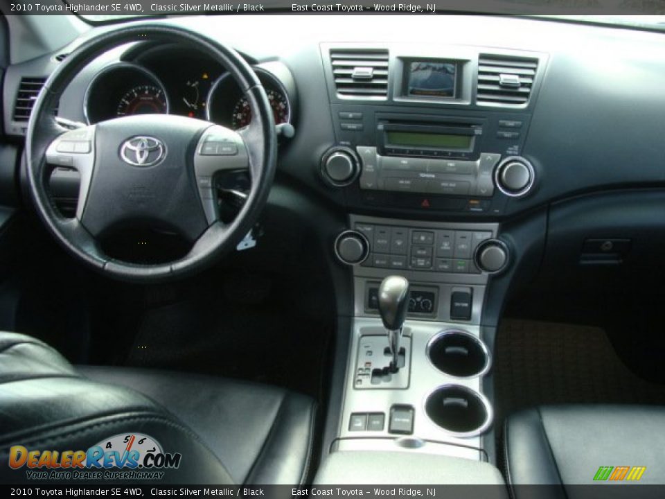 2010 Toyota Highlander SE 4WD Classic Silver Metallic / Black Photo #9