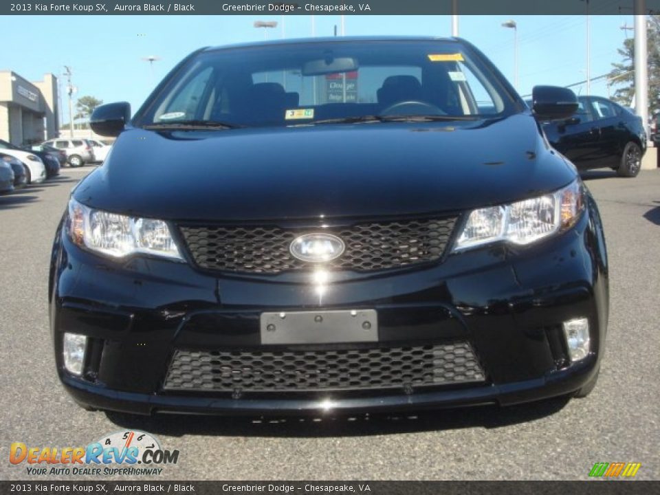 2013 Kia Forte Koup SX Aurora Black / Black Photo #8