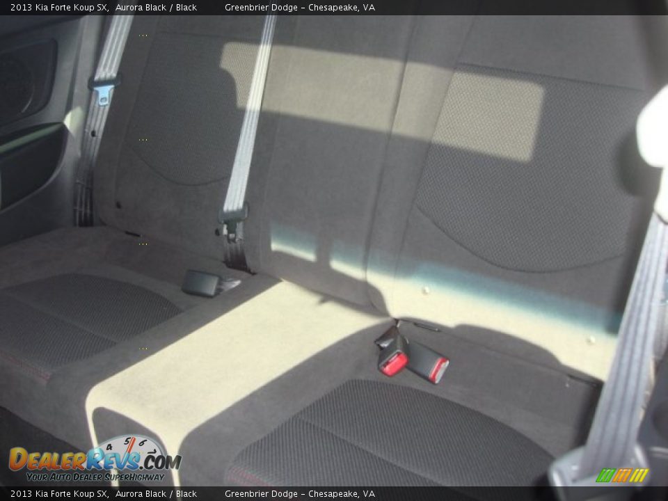 2013 Kia Forte Koup SX Aurora Black / Black Photo #10