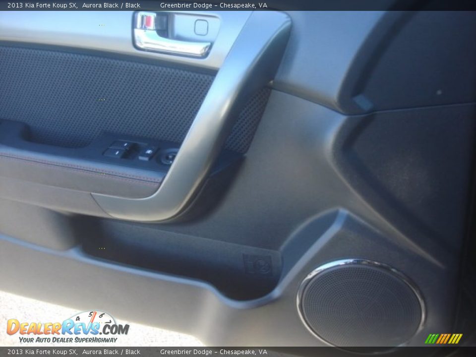 2013 Kia Forte Koup SX Aurora Black / Black Photo #12