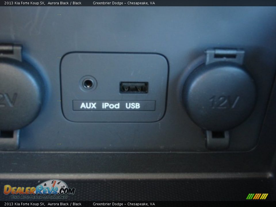 2013 Kia Forte Koup SX Aurora Black / Black Photo #16