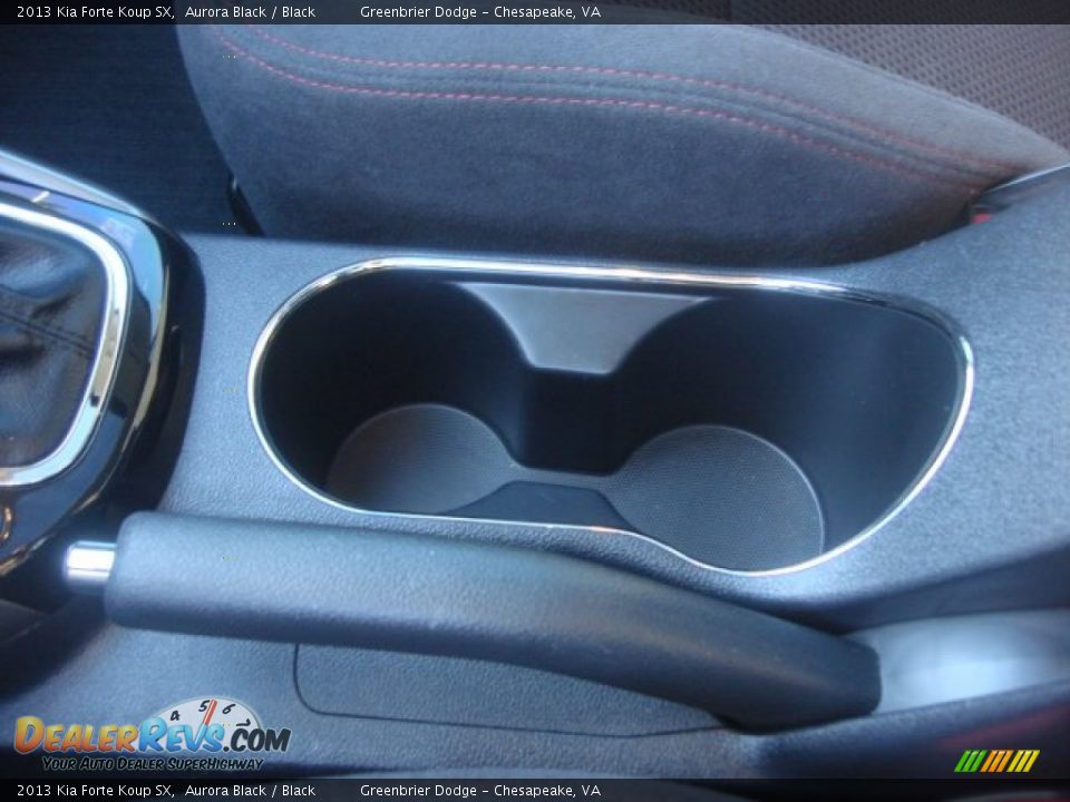 2013 Kia Forte Koup SX Aurora Black / Black Photo #21