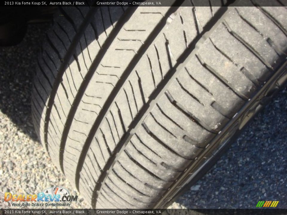 2013 Kia Forte Koup SX Aurora Black / Black Photo #23