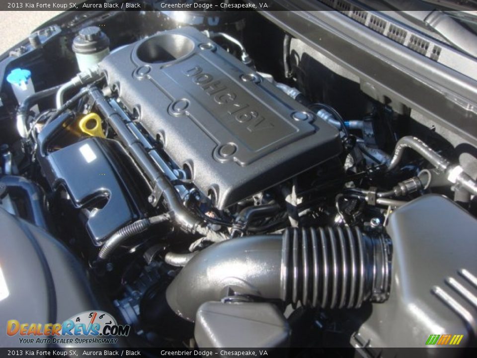 2013 Kia Forte Koup SX 2.4 Liter DOHC 16-Valve CVVT 4 Cylinder Engine Photo #24