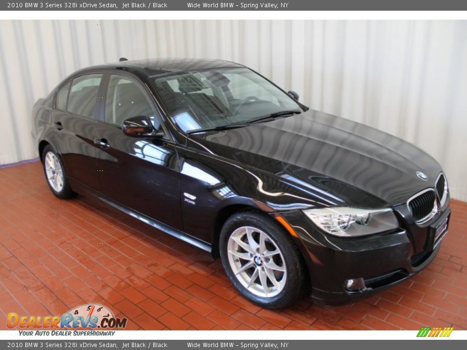 2010 BMW 3 Series 328i xDrive Sedan Jet Black / Black Photo #1