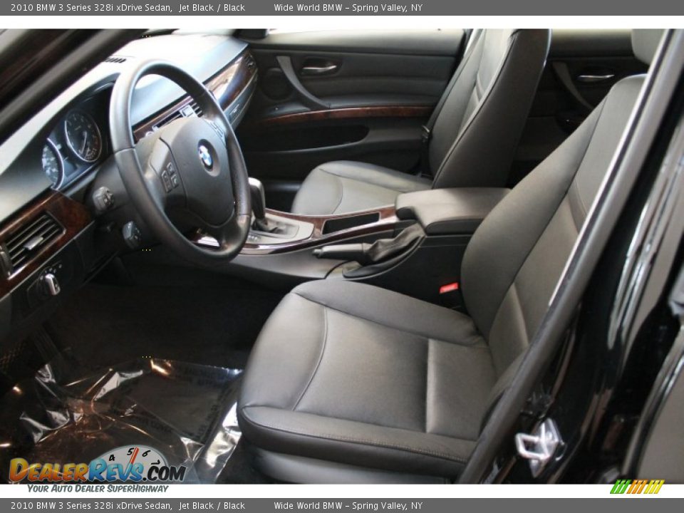 2010 BMW 3 Series 328i xDrive Sedan Jet Black / Black Photo #9