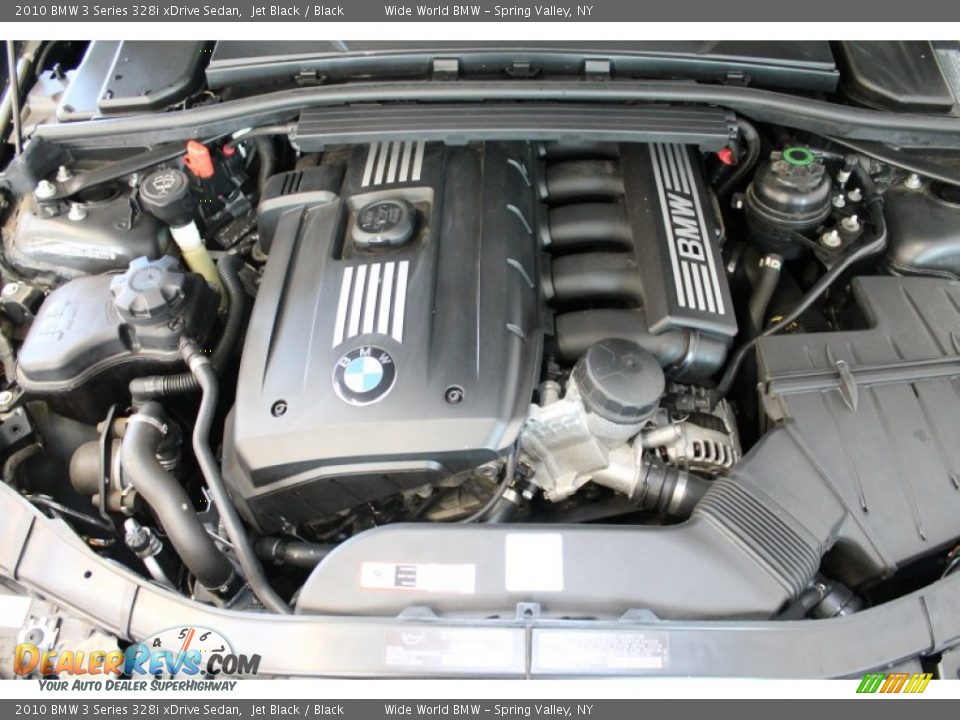 2010 BMW 3 Series 328i xDrive Sedan Jet Black / Black Photo #14