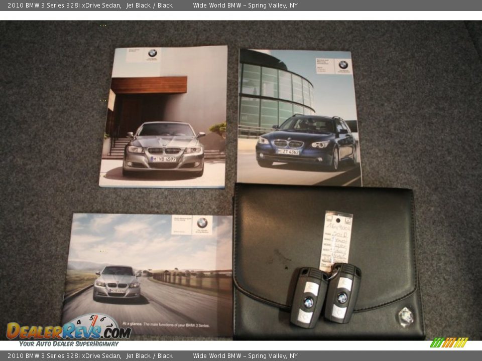 2010 BMW 3 Series 328i xDrive Sedan Jet Black / Black Photo #17