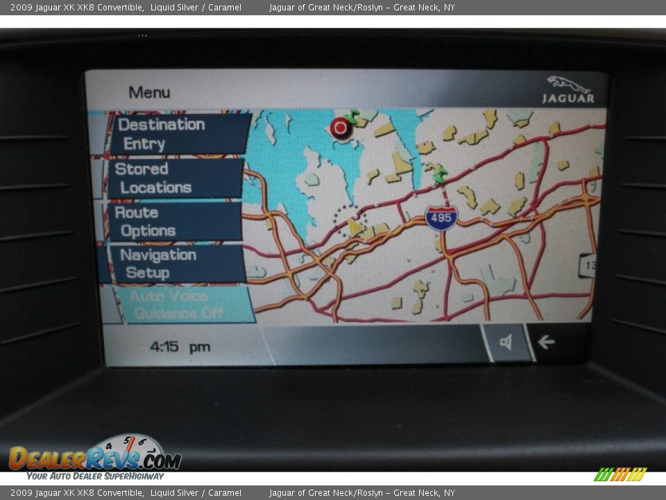 Navigation of 2009 Jaguar XK XK8 Convertible Photo #17