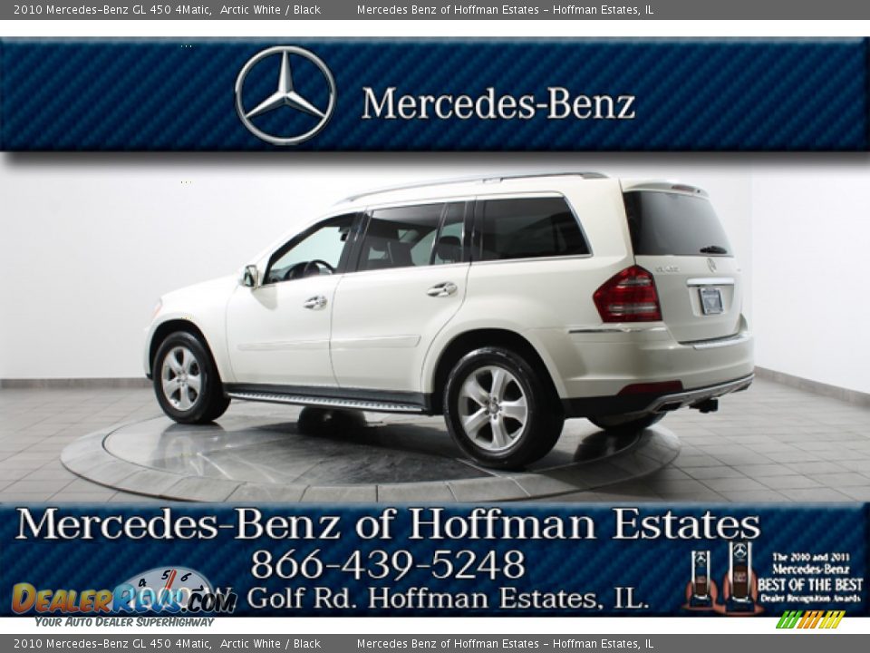 2010 Mercedes-Benz GL 450 4Matic Arctic White / Black Photo #5