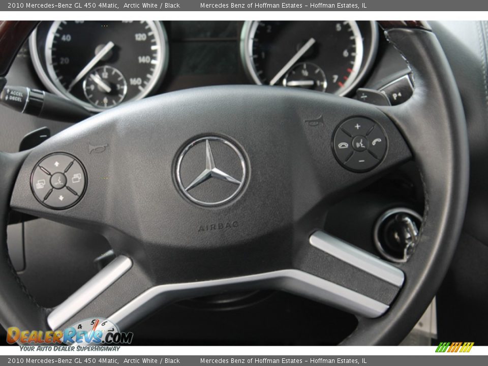 2010 Mercedes-Benz GL 450 4Matic Arctic White / Black Photo #8