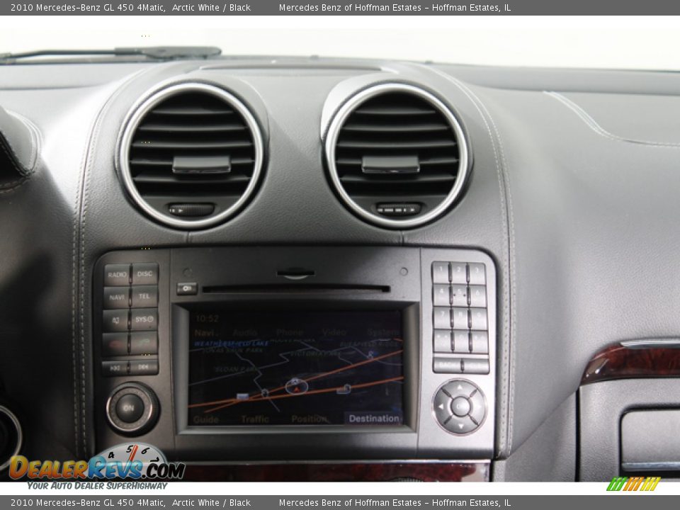 2010 Mercedes-Benz GL 450 4Matic Arctic White / Black Photo #10