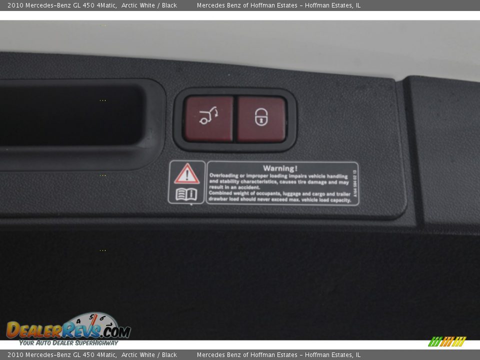 2010 Mercedes-Benz GL 450 4Matic Arctic White / Black Photo #22