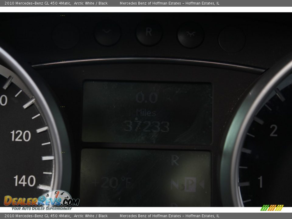 2010 Mercedes-Benz GL 450 4Matic Arctic White / Black Photo #26