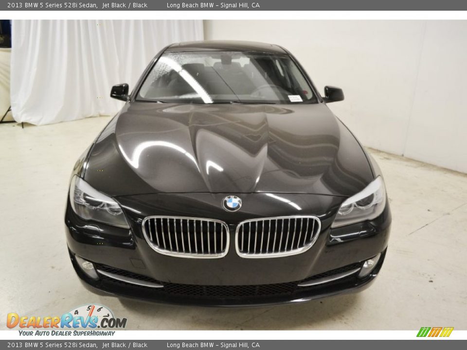 2013 BMW 5 Series 528i Sedan Jet Black / Black Photo #4