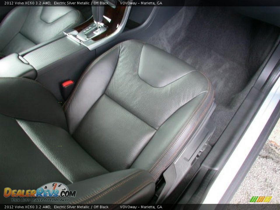 2012 Volvo XC60 3.2 AWD Electric Silver Metallic / Off Black Photo #4