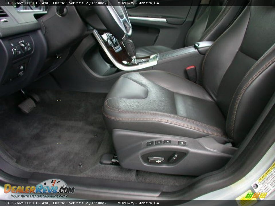 Front Seat of 2012 Volvo XC60 3.2 AWD Photo #17