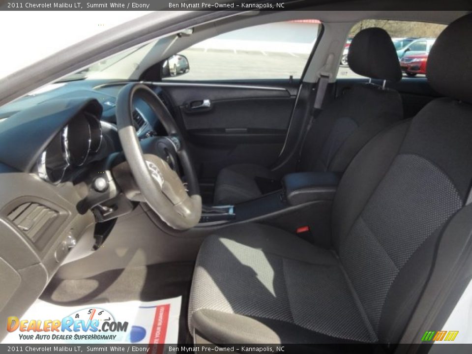 2011 Chevrolet Malibu LT Summit White / Ebony Photo #11