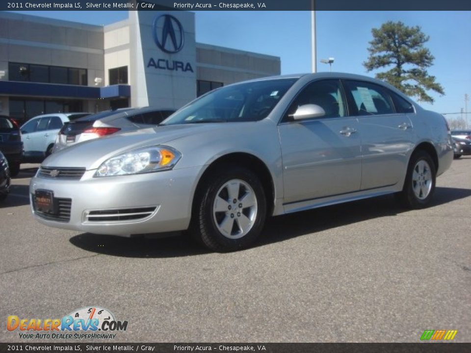 2011 Chevrolet Impala LS Silver Ice Metallic / Gray Photo #2