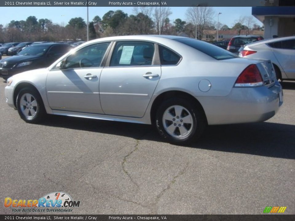2011 Chevrolet Impala LS Silver Ice Metallic / Gray Photo #3