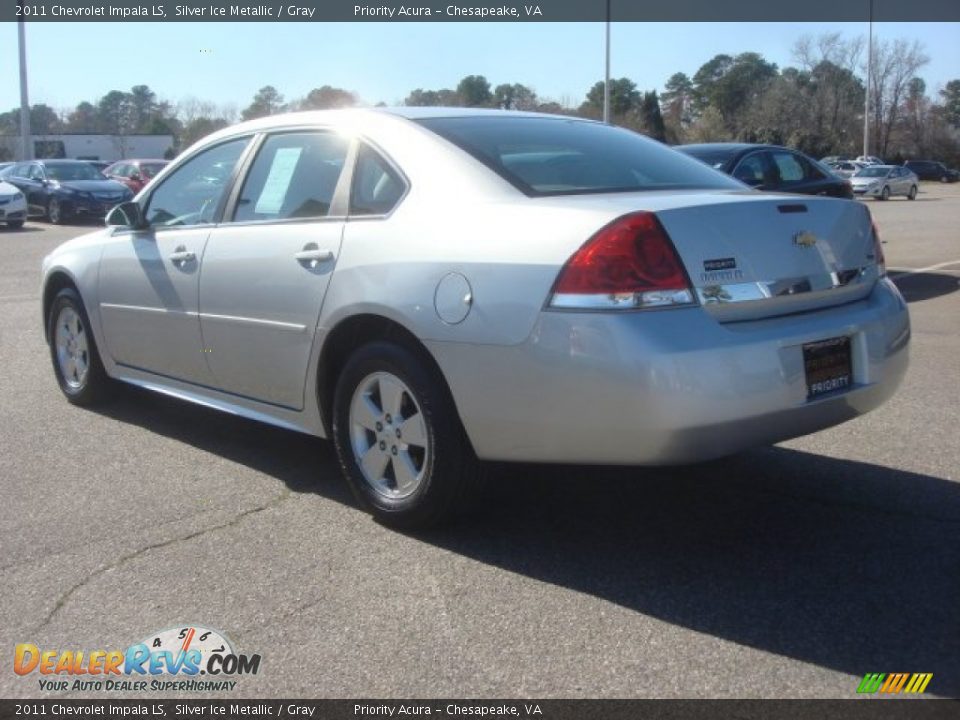 2011 Chevrolet Impala LS Silver Ice Metallic / Gray Photo #4